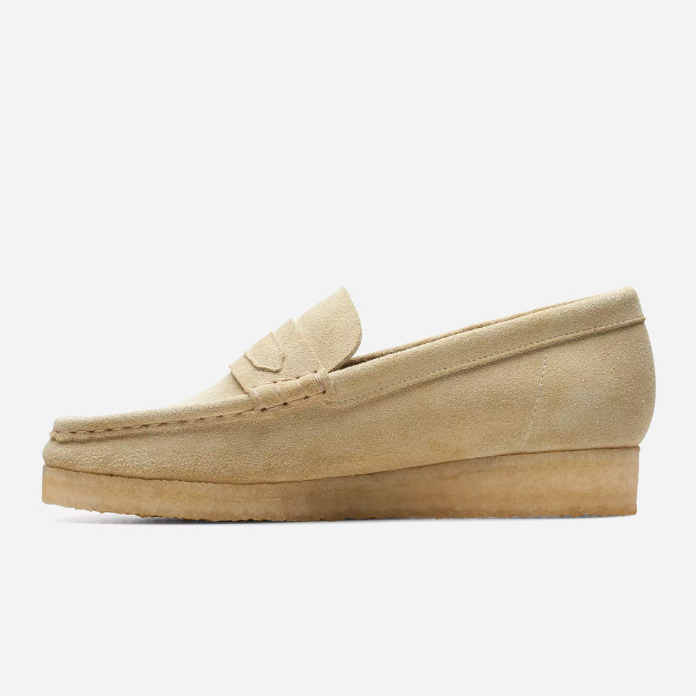CLARKS ORIGINALS - WALLABEE LOAFER WOMEN - Maple Suede