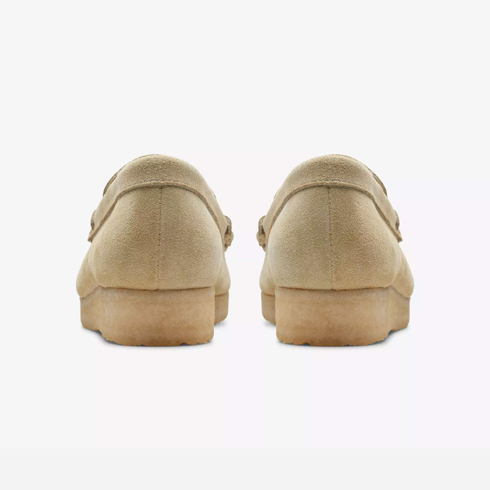 CLARKS ORIGINALS - WALLABEE LOAFER WOMEN - Maple Suede