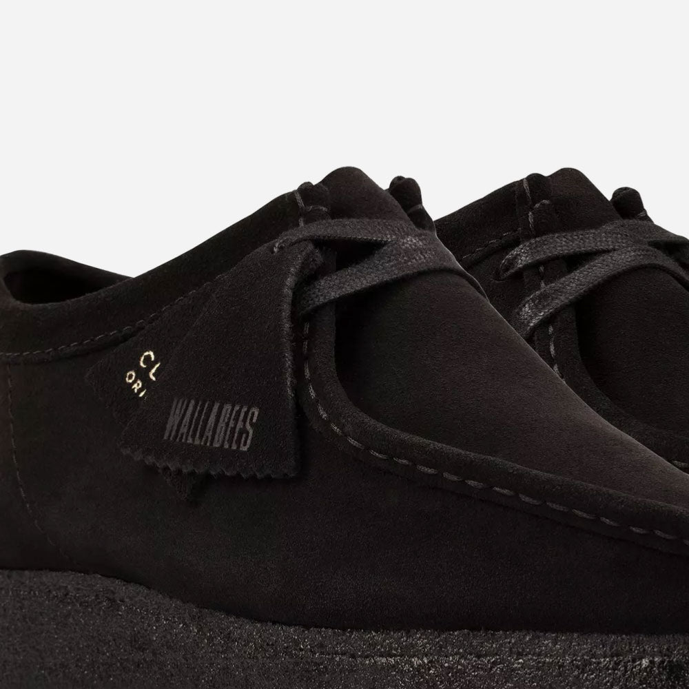 CLARKS ORIGINALS - WALLABEE WOMEN - Black Suede
