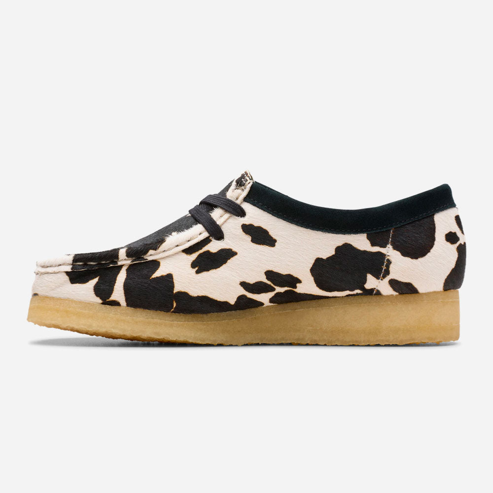 CLARKS ORIGINALS - WALLABEE WOMEN - Cow Print HairOn