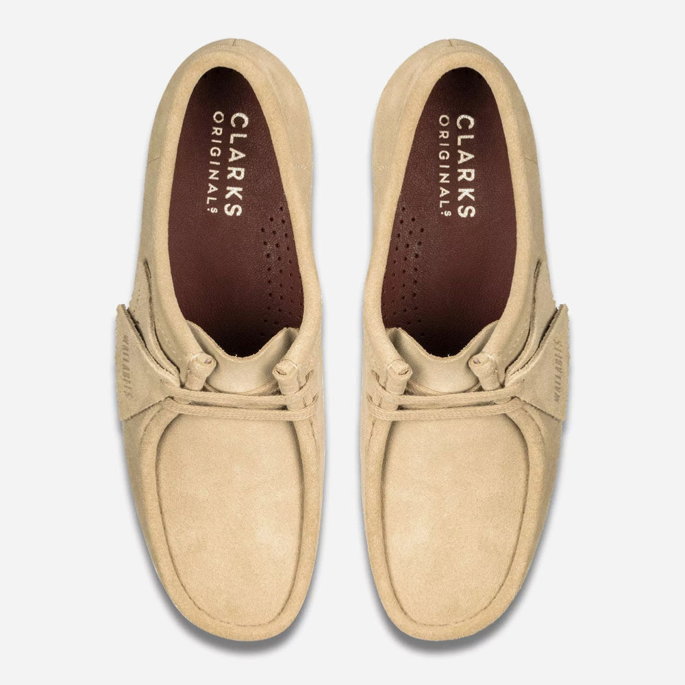 CLARKS ORIGINALS - WALLABEE WOMEN - Maple Suede