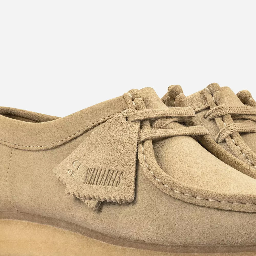 CLARKS ORIGINALS - WALLABEE WOMEN - Maple Suede