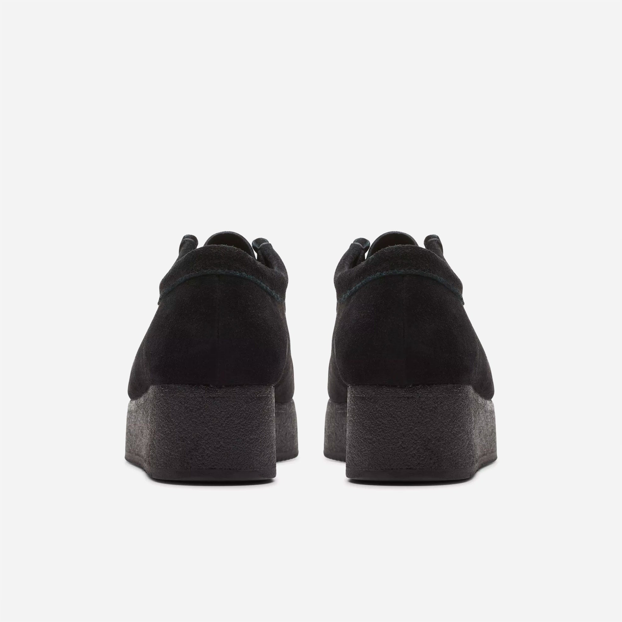 CLARKS - WALLACRAFT BEE - Black Suede