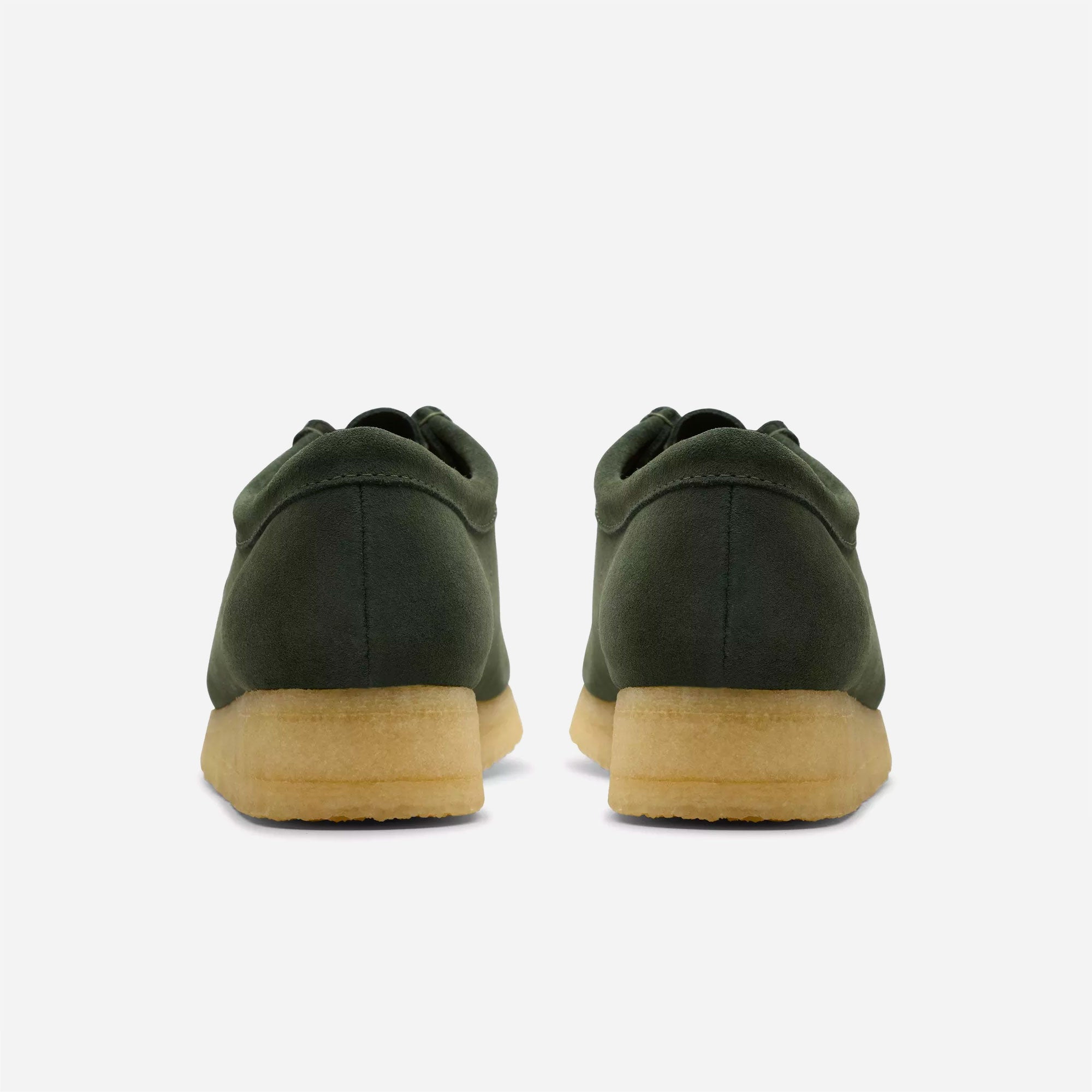 Clarks Originals - Wallabee Womens - Forest Green Suede