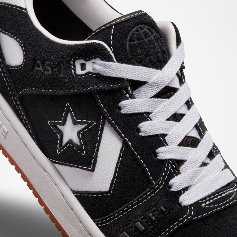 CONS - AS-1 PRO OX - BLACK WHITE GUM