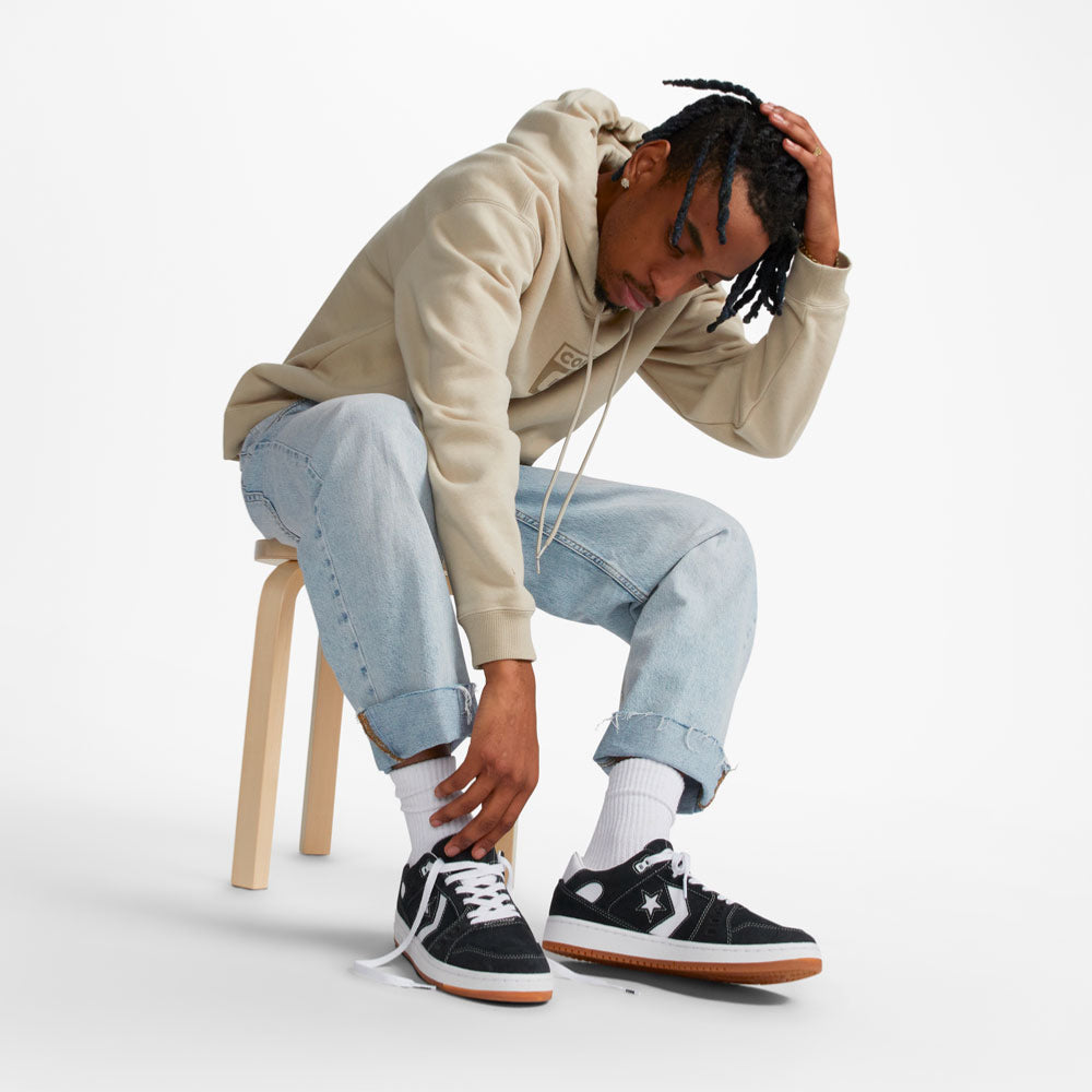 CONS - AS-1 PRO OX - BLACK WHITE GUM