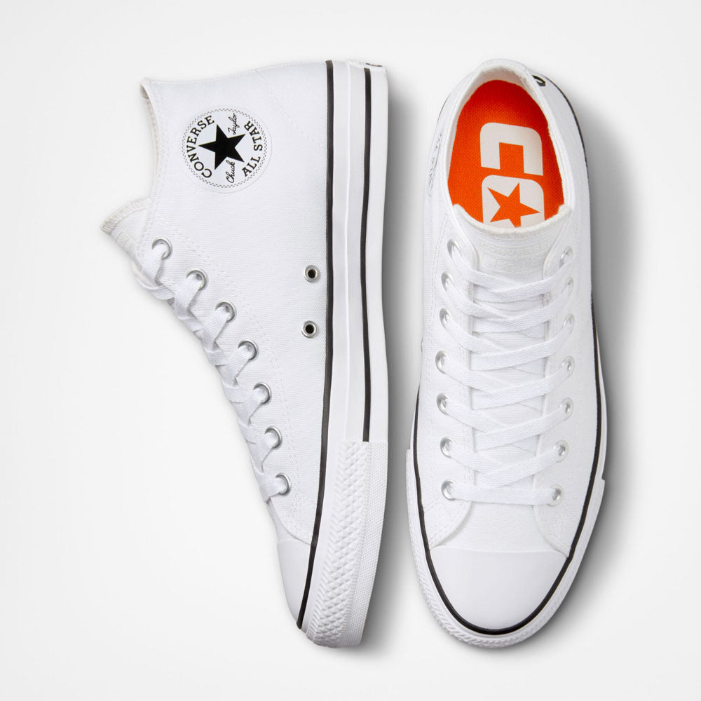 CONS - CONS CTAS PRO MID - WHITE WHITE BLACK