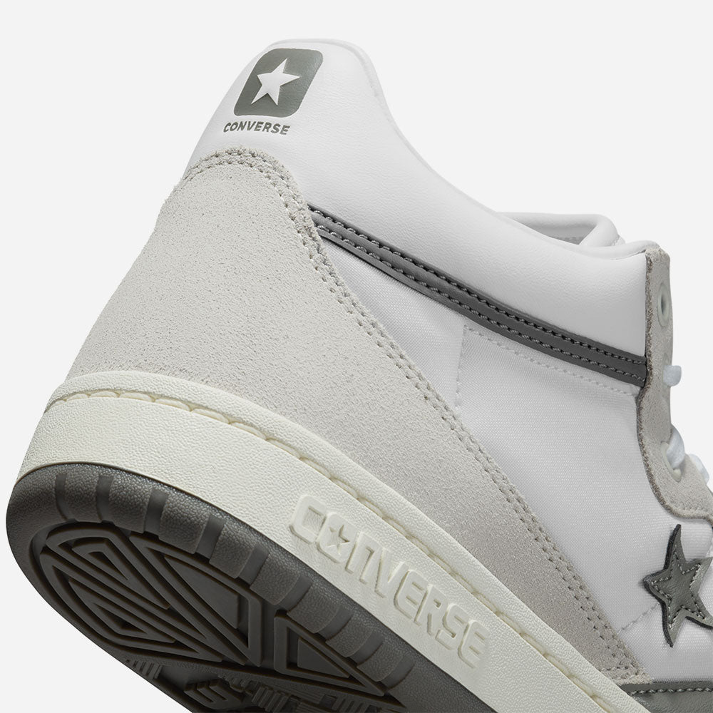 CONS - FASTBREAK PRO MID - White / Black / Egret