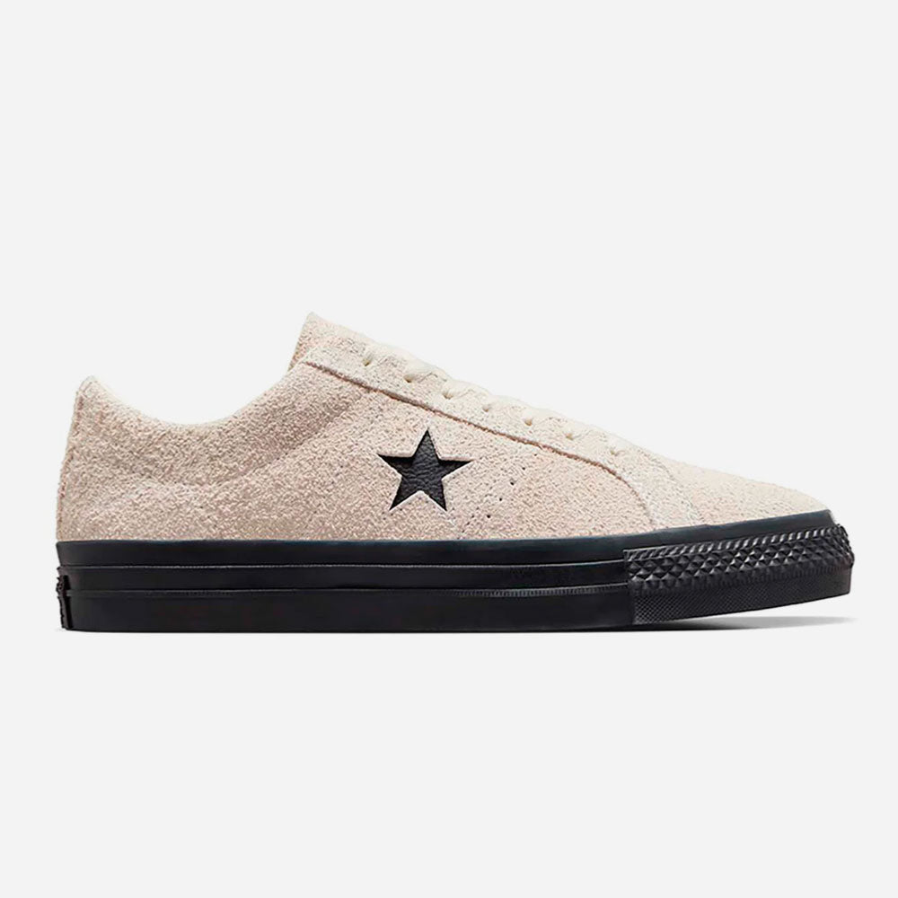 CONS By CONVERSE - ONE STAR PRO OX - Egret - Black