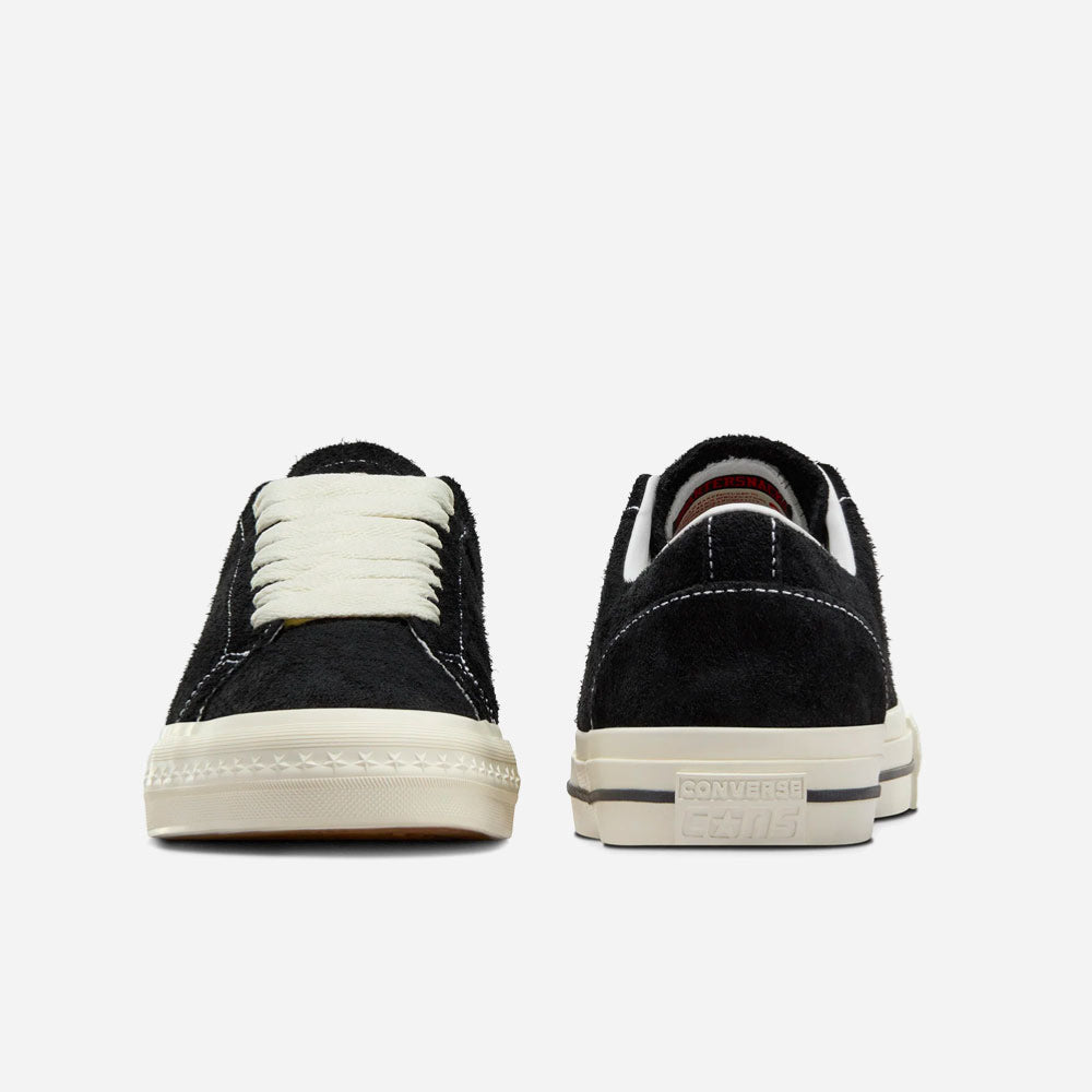 CONS by CONVERSE x QUARTERSNACKS - ONE STAR PRO - Black - Egret - Hyper Blue
