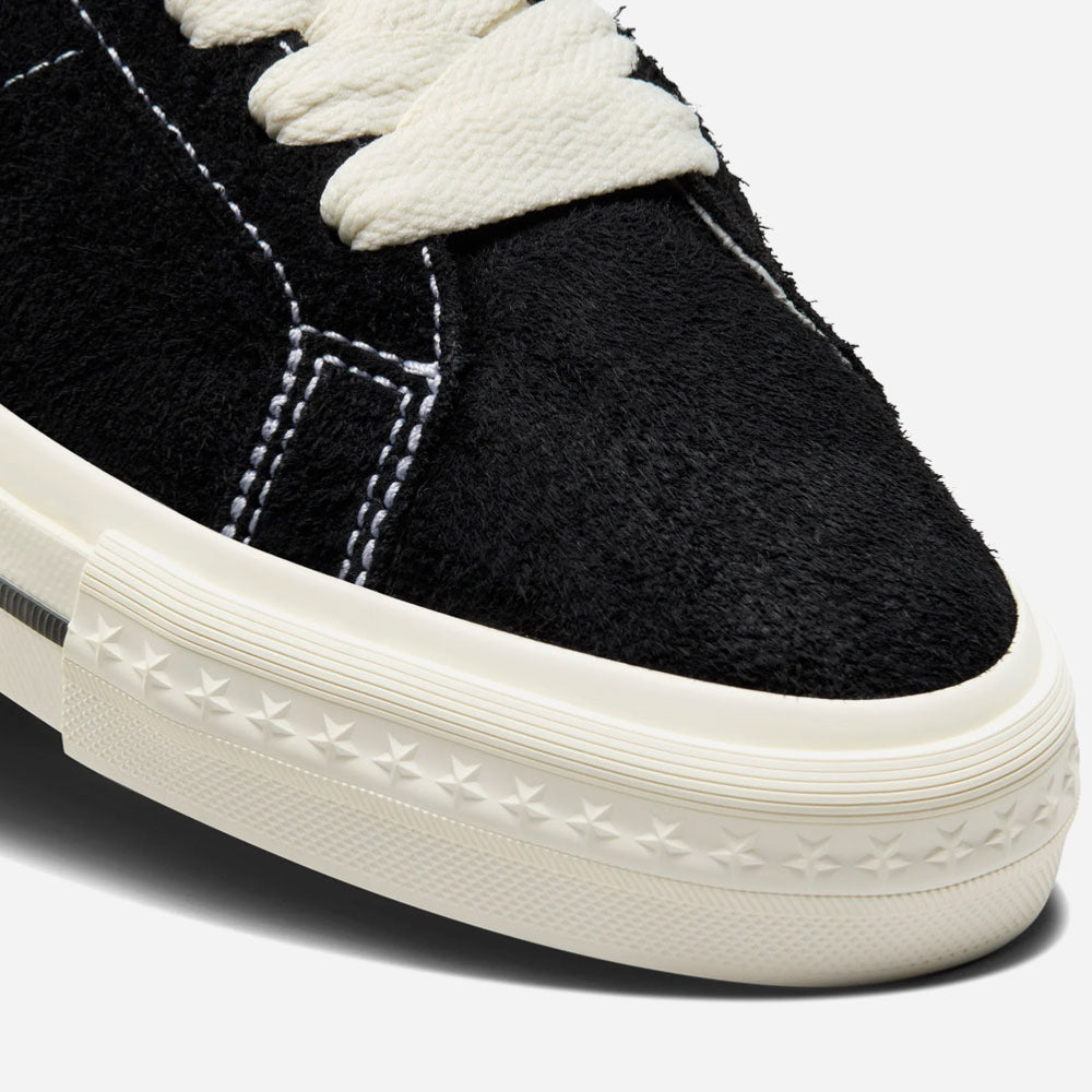 CONS by CONVERSE x QUARTERSNACKS - ONE STAR PRO - Black - Egret - Hyper Blue