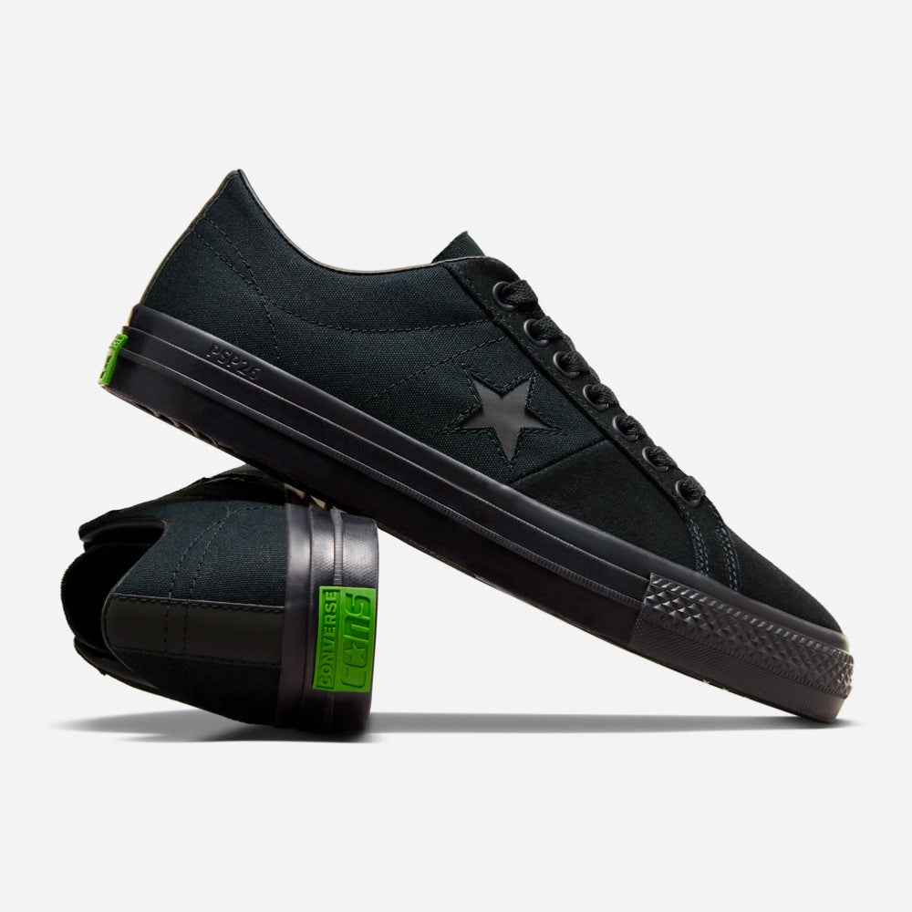 CONS by CONVERSE x SEAN GREEN GX1000 - ONE STAR PRO OX - Black - Black - Green