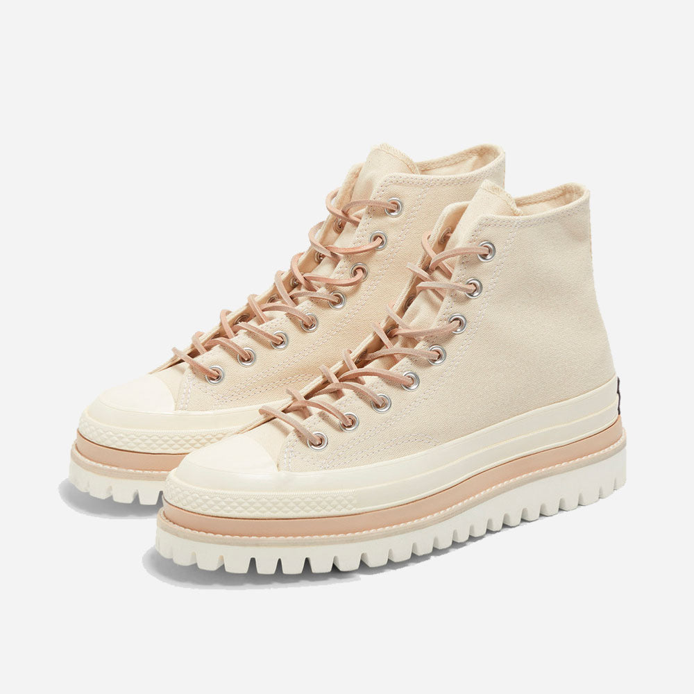 CONVERSE - CHUCK 70 LTD LUGGED PLATFORM - Natural