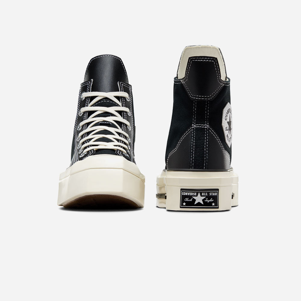 CONVERSE - CHUCK 70 DE LUXE SQUARED - Black - Black - Egret