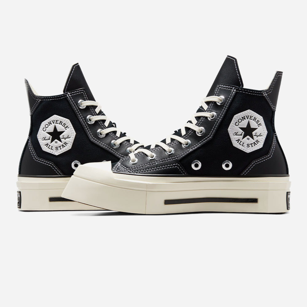 CONVERSE - CHUCK 70 DE LUXE SQUARED - Black - Black - Egret