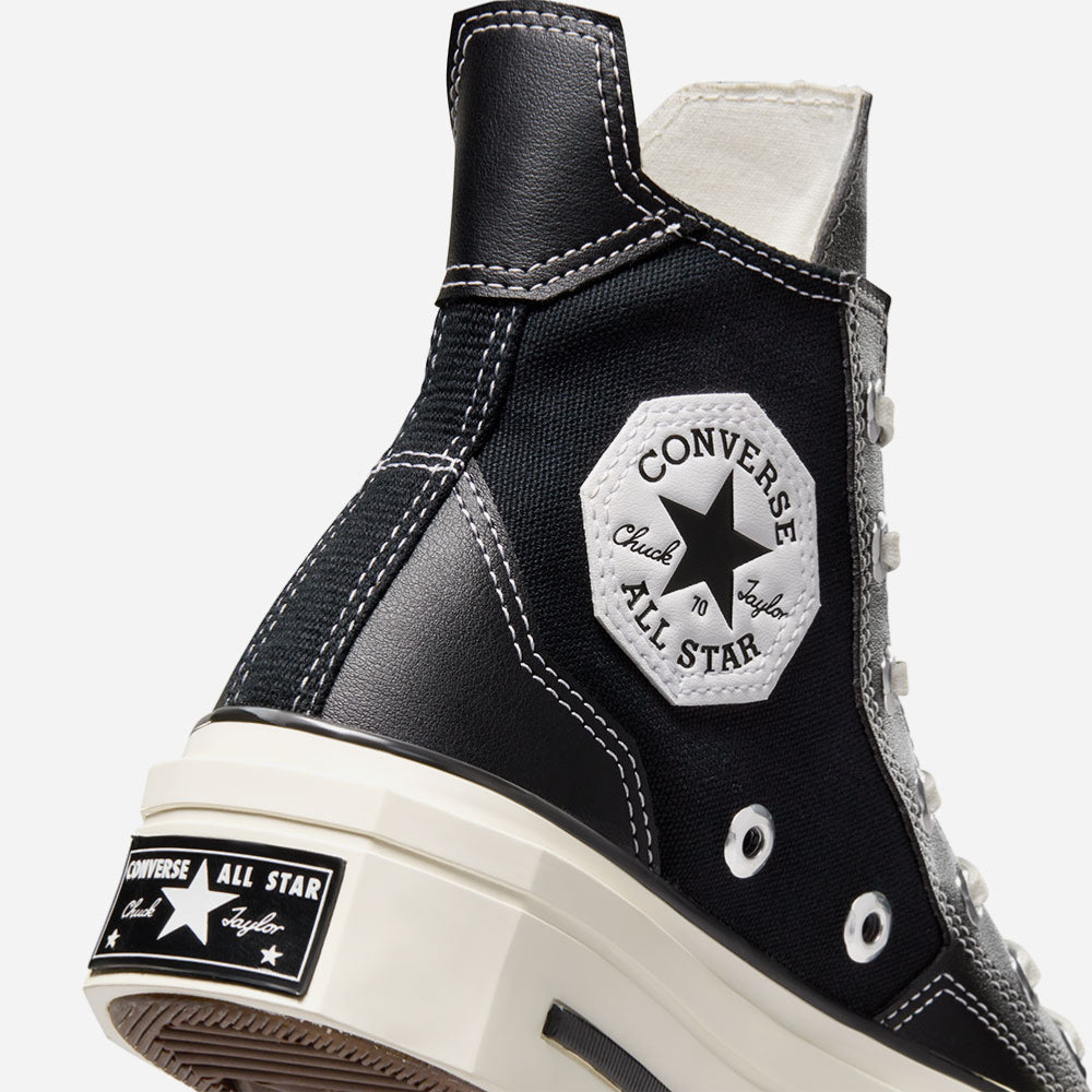 CONVERSE - CHUCK 70 DE LUXE SQUARED - Black - Black - Egret