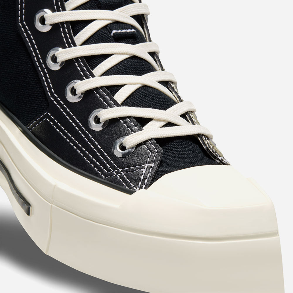 CONVERSE - CHUCK 70 DE LUXE SQUARED - Black - Black - Egret