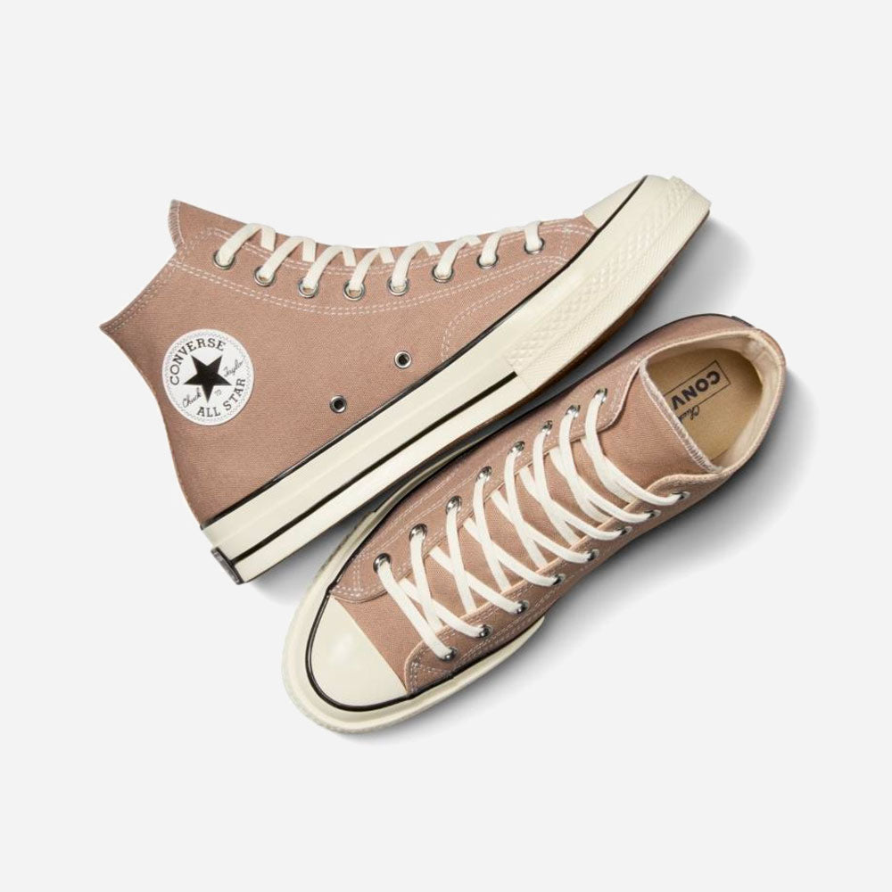 CONVERSE - CHUCK TAYLOR 70 HI - Vintage Cargo - Egret - Black