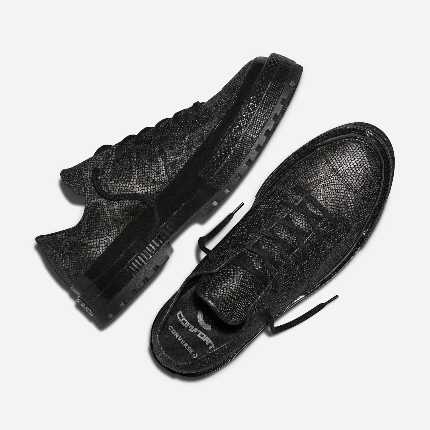 Converse Chuck 70 National OX Snakeskin - Black / Dark Matter