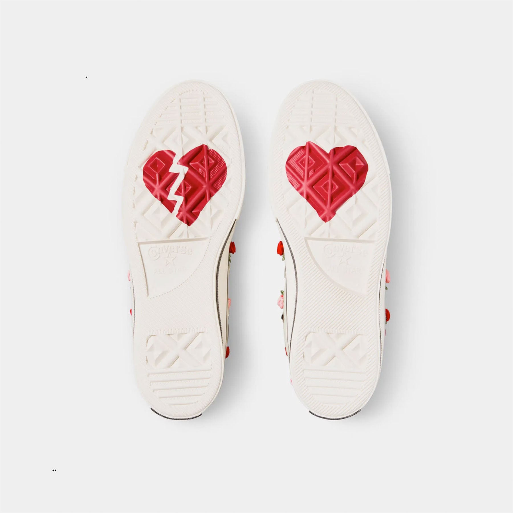 Converse - Chuck Taylor 70 Hi "Roses" - Egret/Red/Lt Jellyfish Jitter