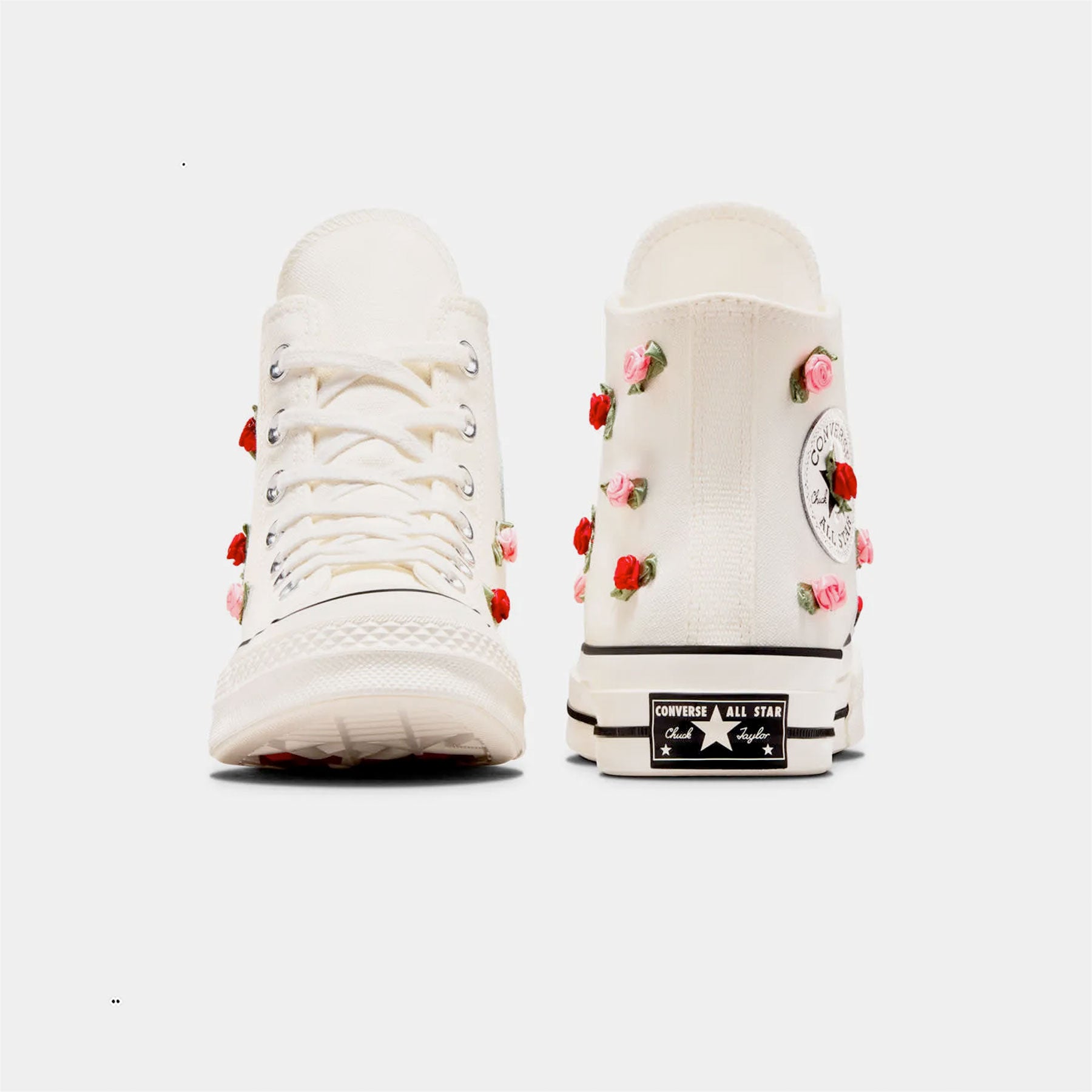 Converse - Chuck Taylor 70 Hi "Roses" - Egret/Red/Lt Jellyfish Jitter