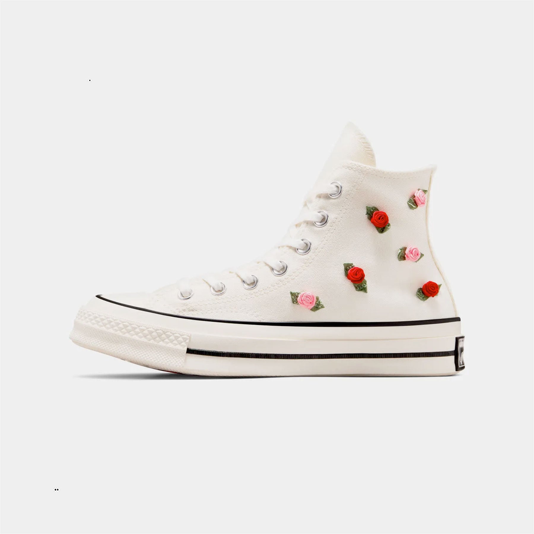 Converse - Chuck Taylor 70 Hi "Roses" - Egret/Red/Lt Jellyfish Jitter