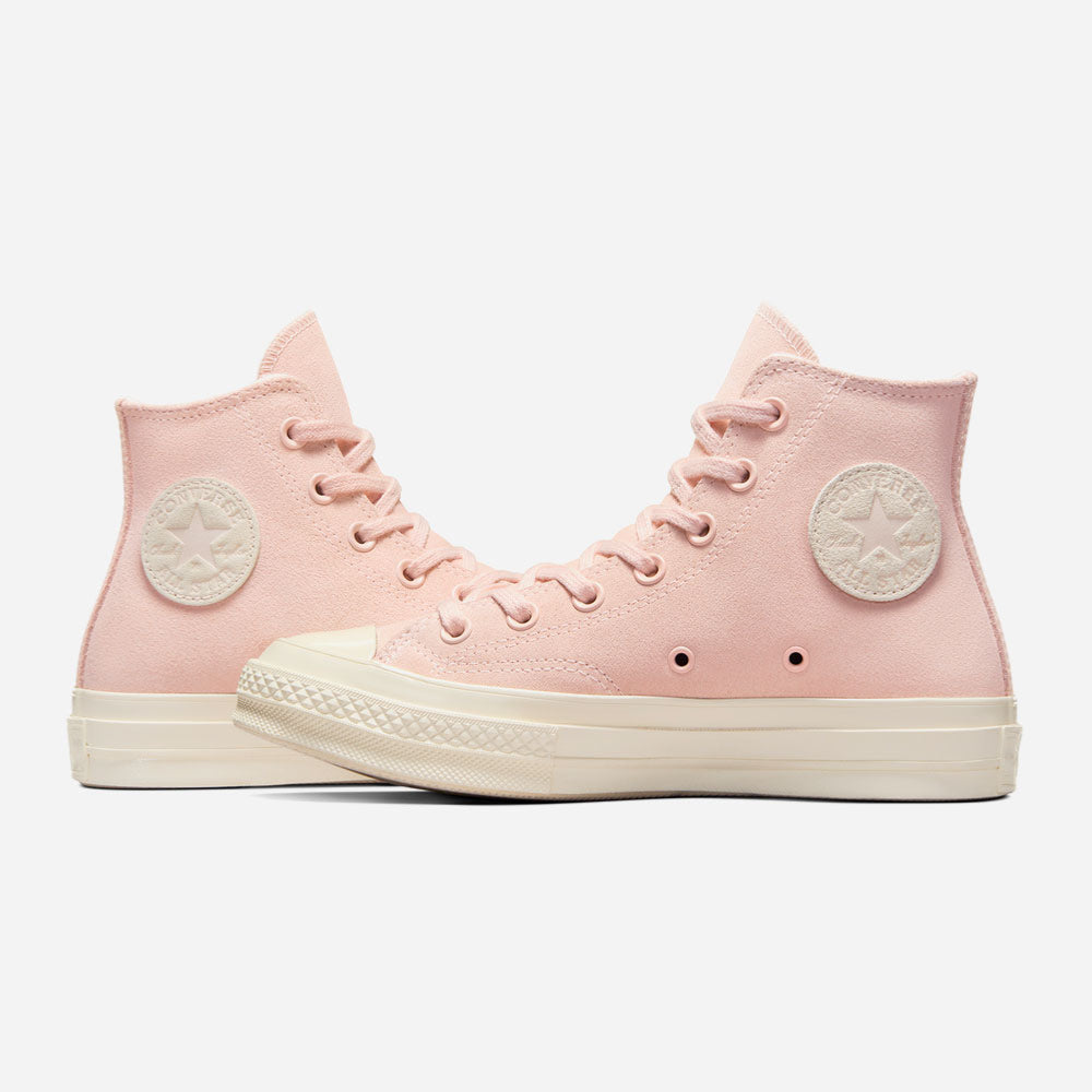 CONVERSE - CHUCK TAYLOR 70 HI FAUX MOHAIR - FABLE PINK-EGRET-FABLE PINK