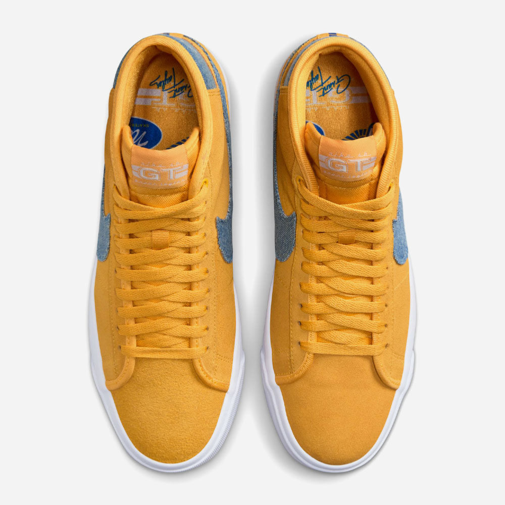 NIKE SB - BLAZER MID x GRANT TAYLOR - University Gold - Game Royal