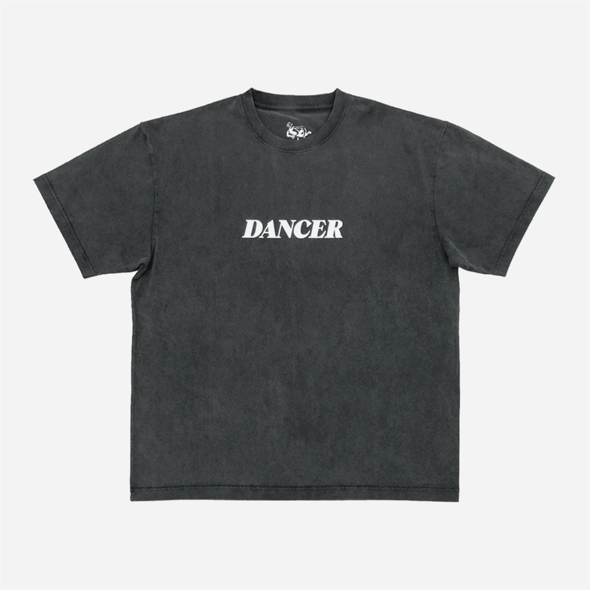 Dancer - Italic Logo Tee - Black