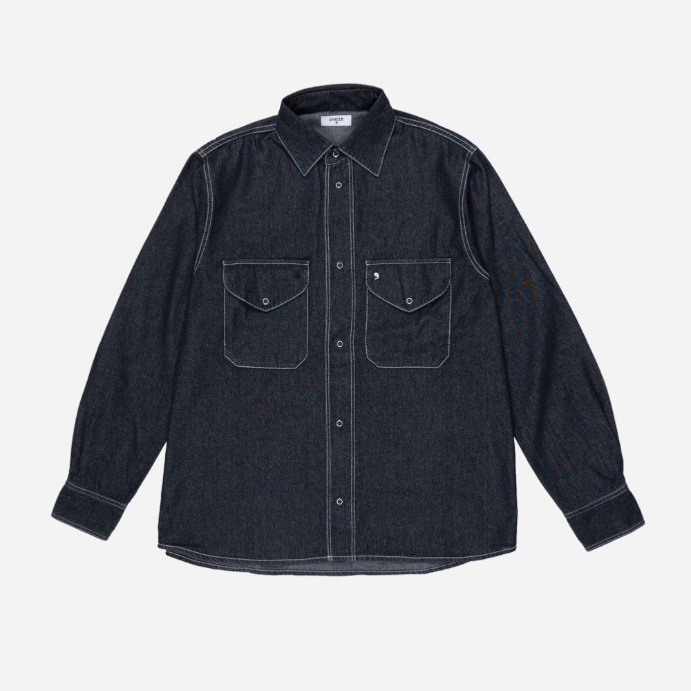 DANCER - DOULE POCKET SHIRT - Black