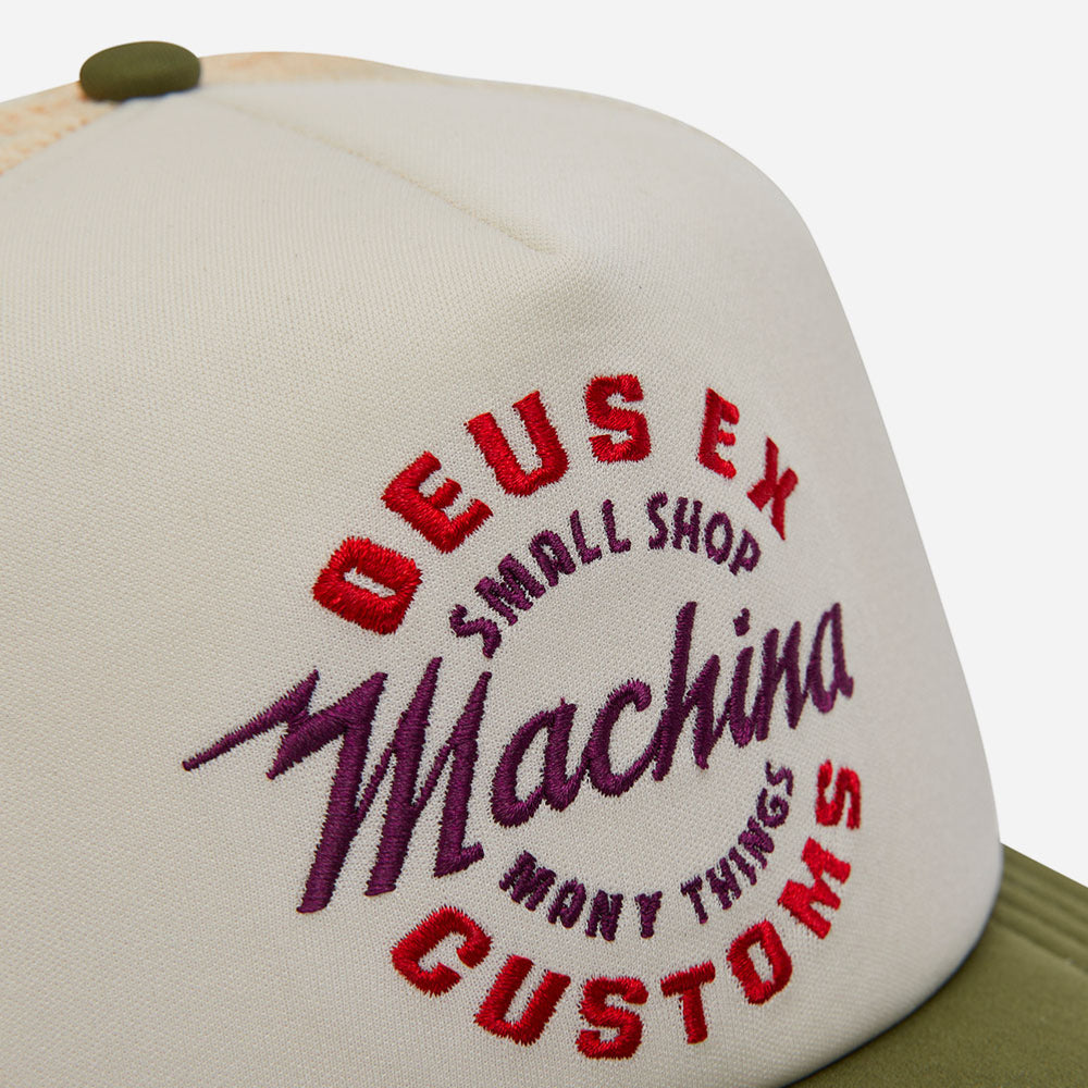 Deus ex Machina - Amped Circle Trucker - Cream