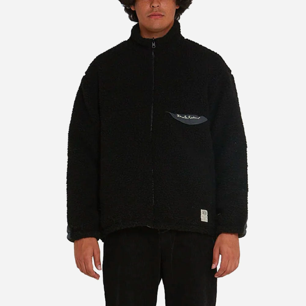 DEUS EX MACHINA - BARRENS REVERSIBLE BOA - Black Dusty Olive