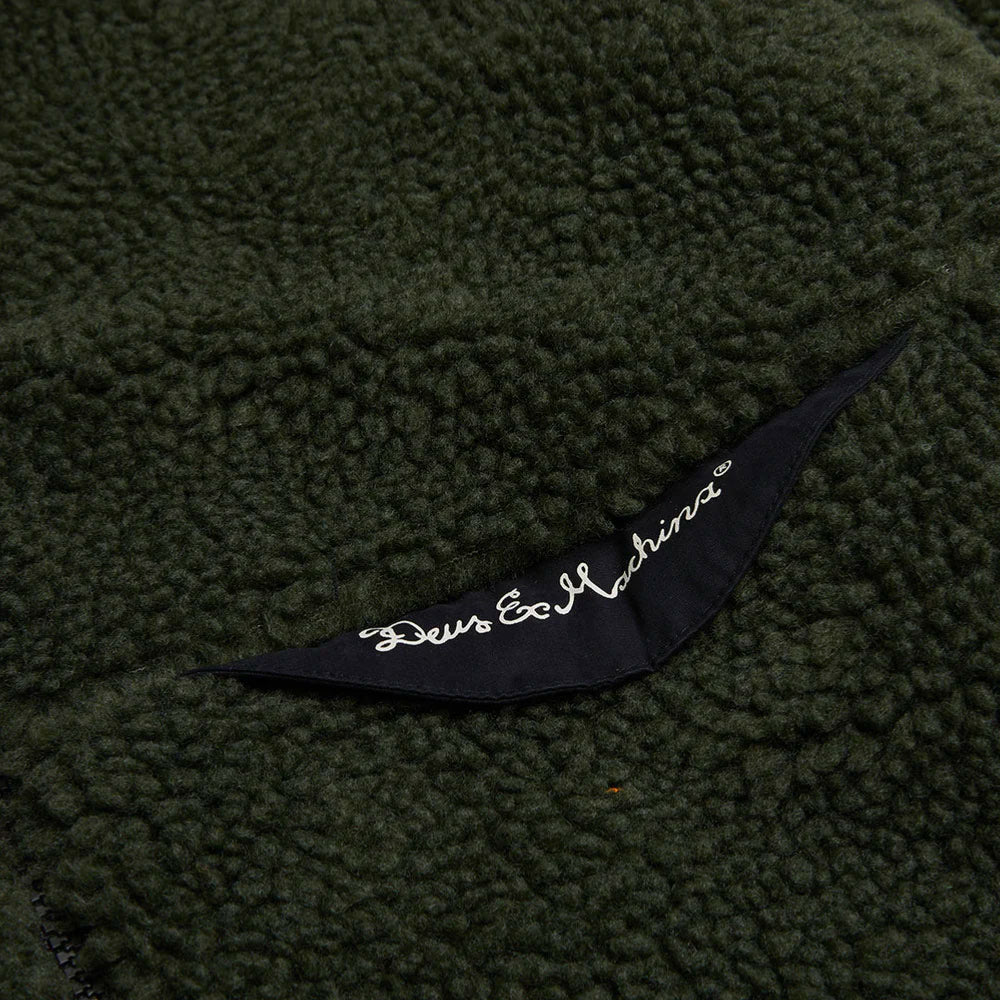 DEUS EX MACHINA - BARRENS REVERSIBLE BOA - Military Olive Mandarin