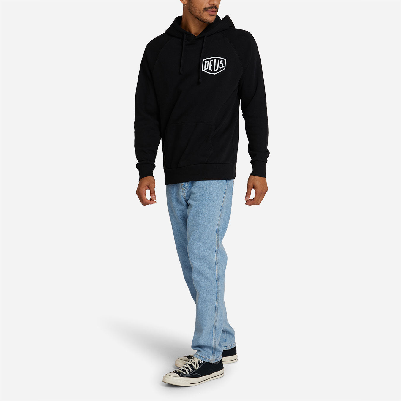 DEUS EX MACHINA - BIARRITZ HOODIE - Black