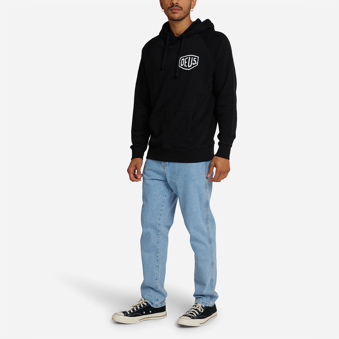 DEUS EX MACHINA - BIARRITZ HOODIE - Black