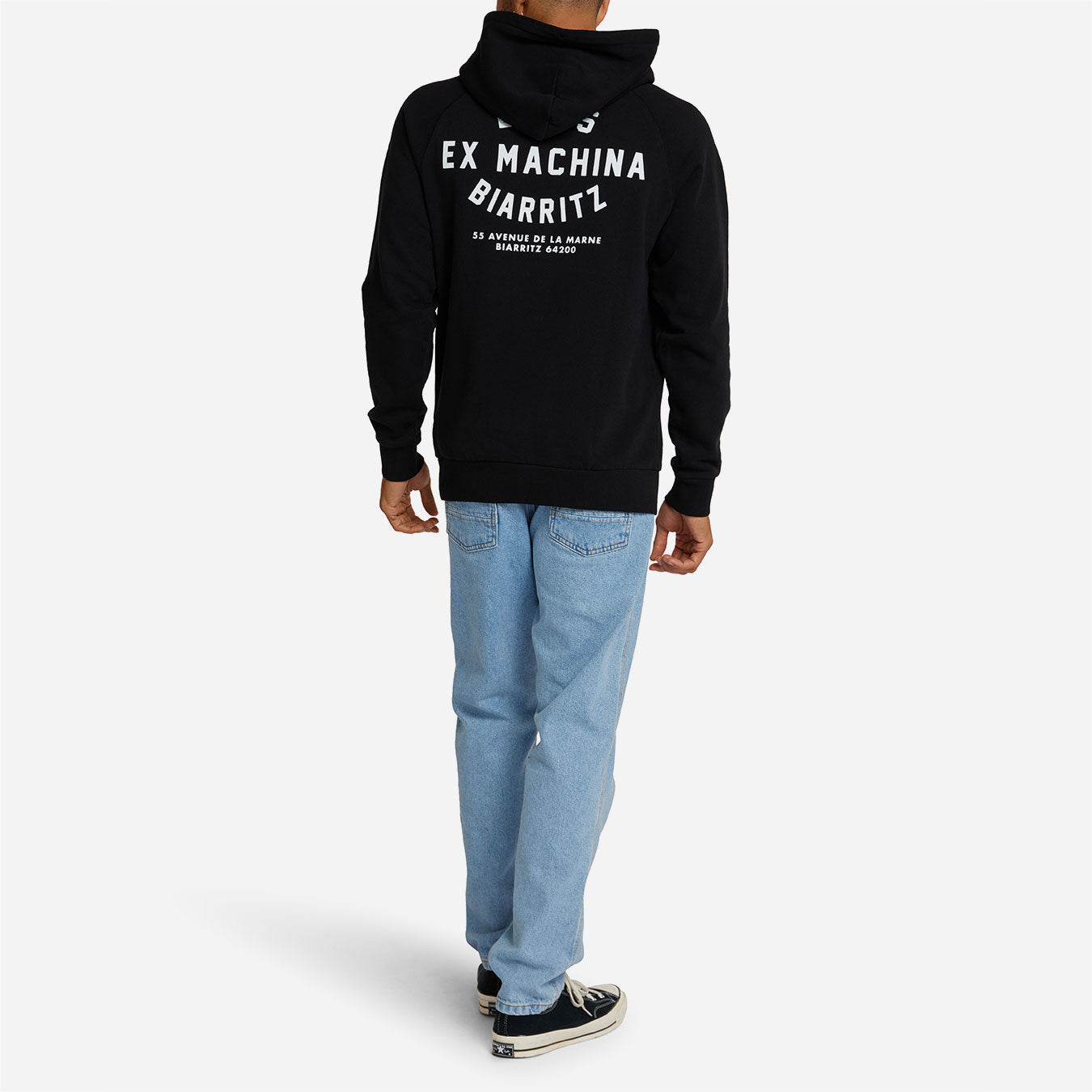 DEUS EX MACHINA - BIARRITZ HOODIE - Black