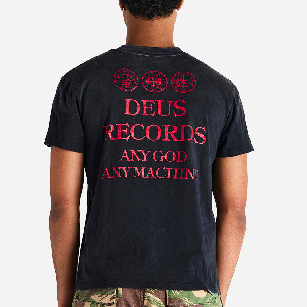 Deus Ex Machina - Divine Connection Tee - Anthracite