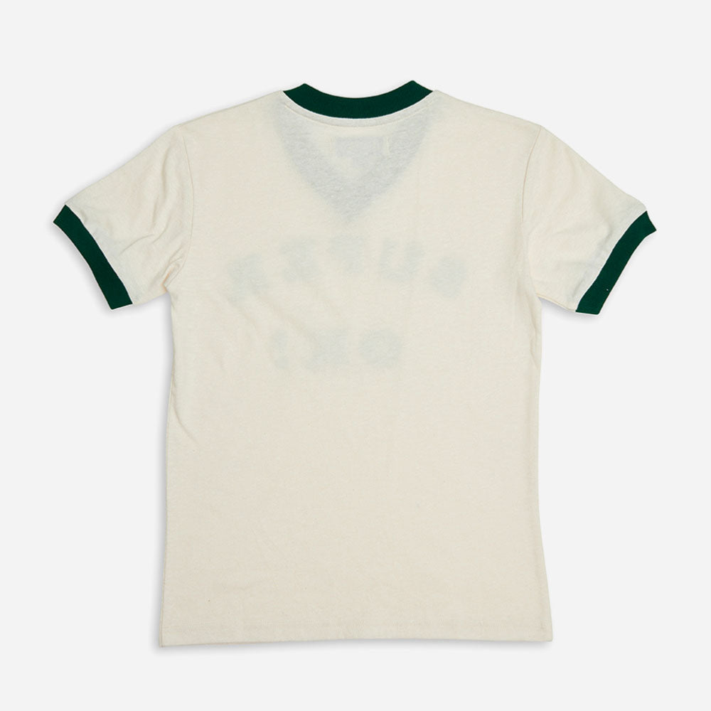 DEUS EX MACHINA - FAYE RINGER TEE - White Sand