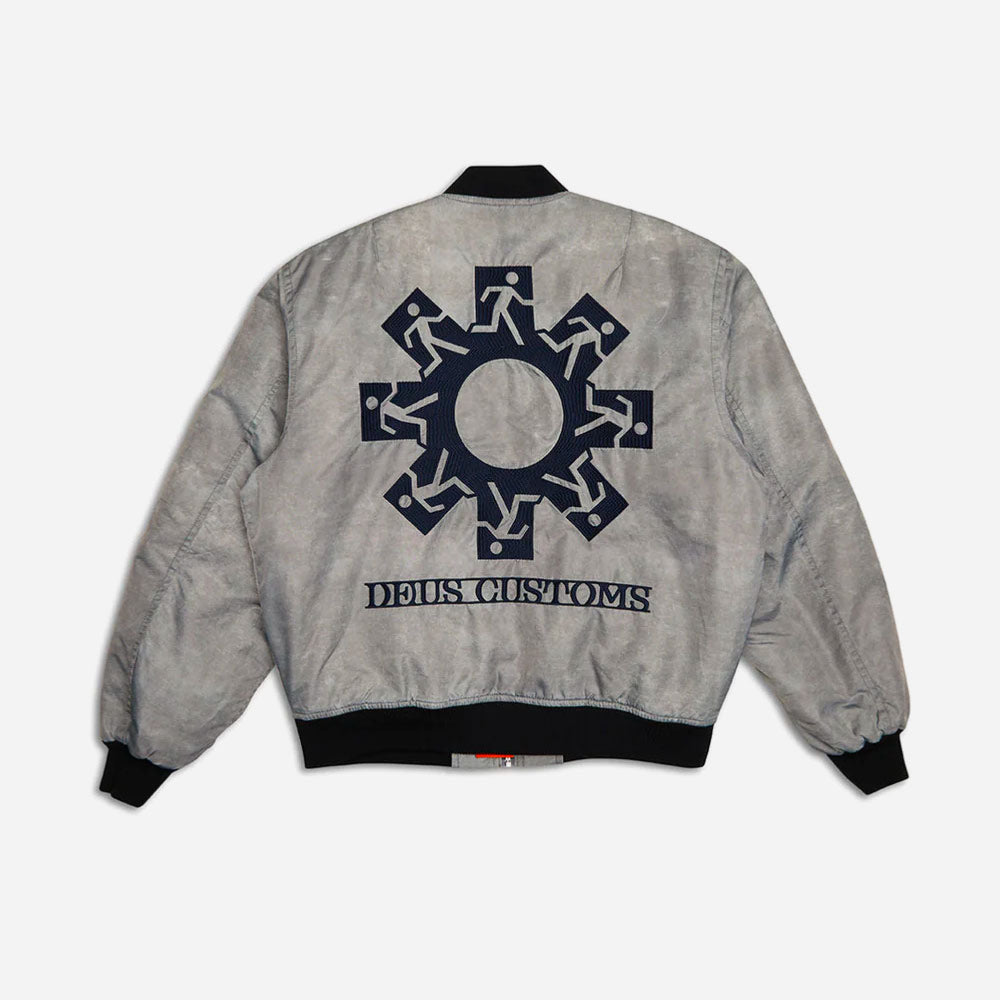 DEUS EX MACHINA - GARDEN BOMBER - Vintage Grey