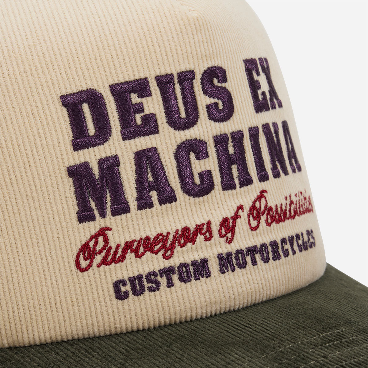 Deus Ex Machina - Gumshoe Cord Trucker - Cream