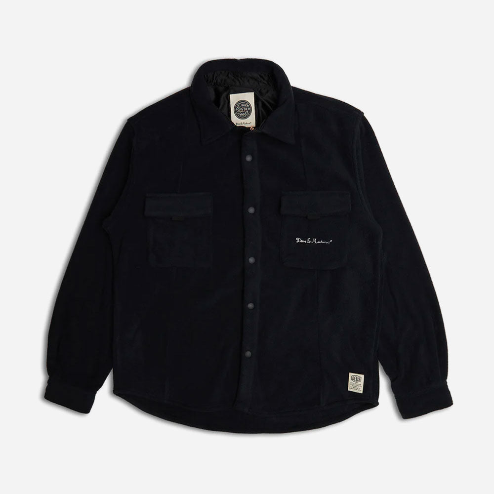DEUS EX MACHINA - HIGHLANDS FLEECE SHIRT - Black