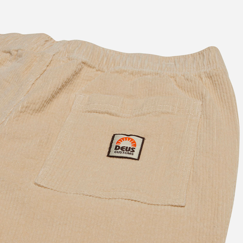 Deus ex Machina - Infinity Cord Beach Pant - Dirty White