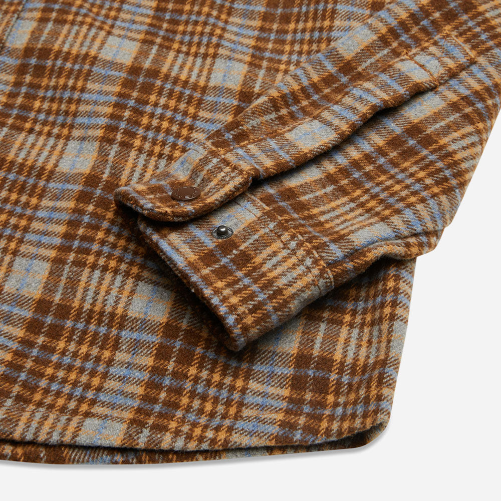 DEUS EX MACHINA - KALYN CHECK SHIRT - Brown Check