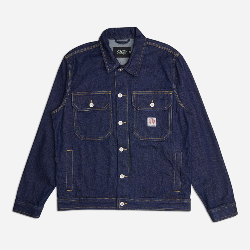 DEUS EX MACHINA - KANAN WORK JACKET - Dry Indigo