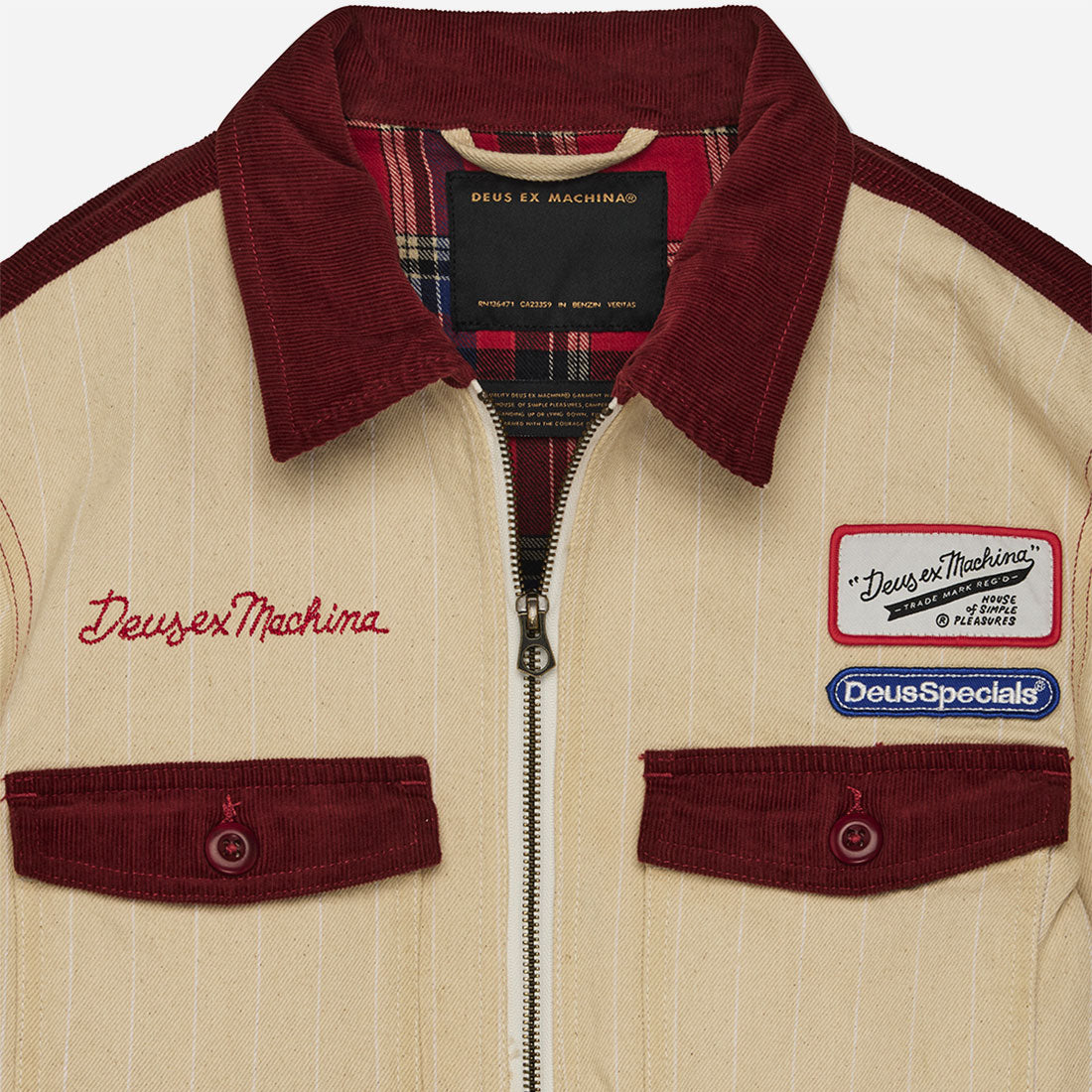 Deus Ex Machina - Lyon Jacket - Natural