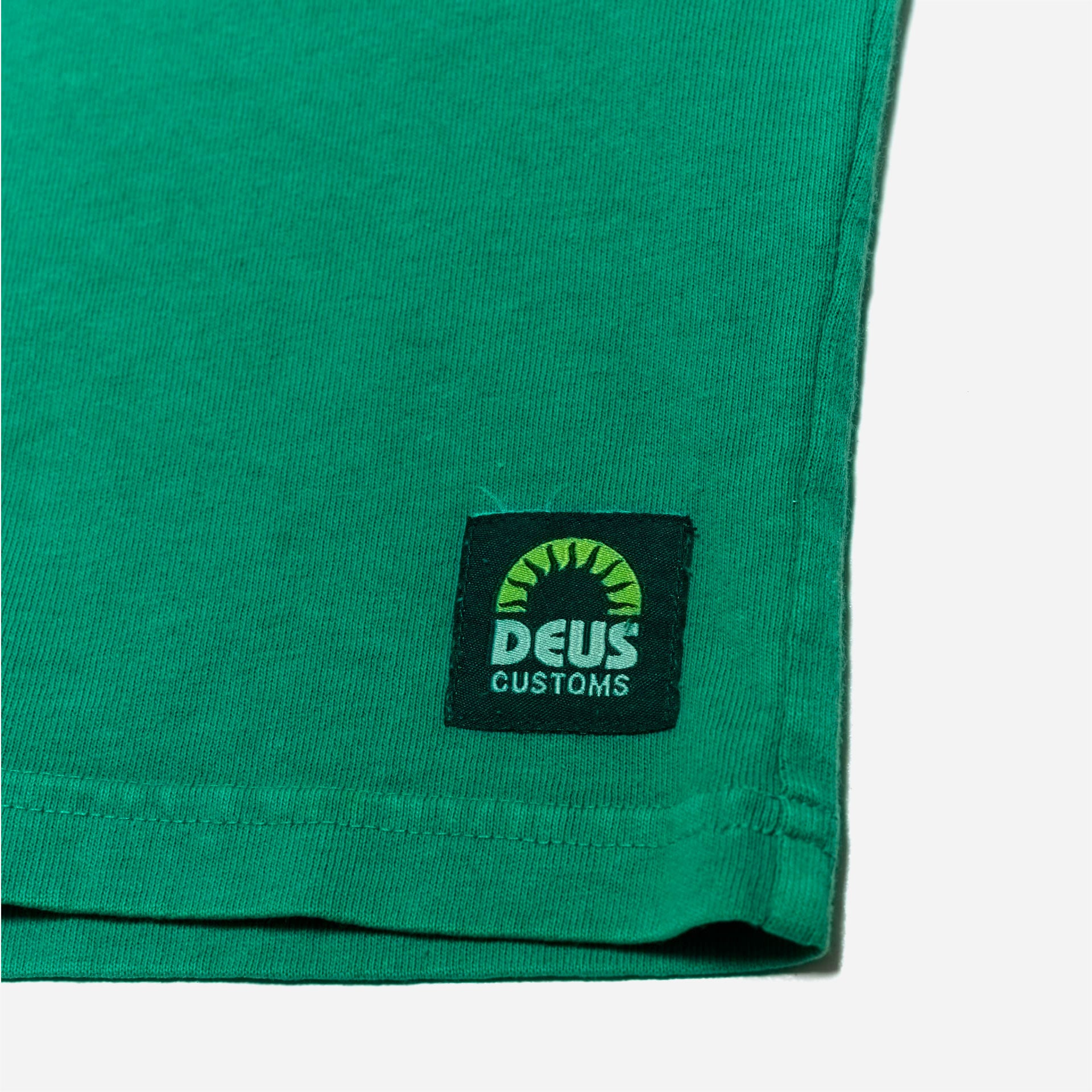 DEUS EX MACHINA - Melodies Garment Dyed Tee - Marine Green