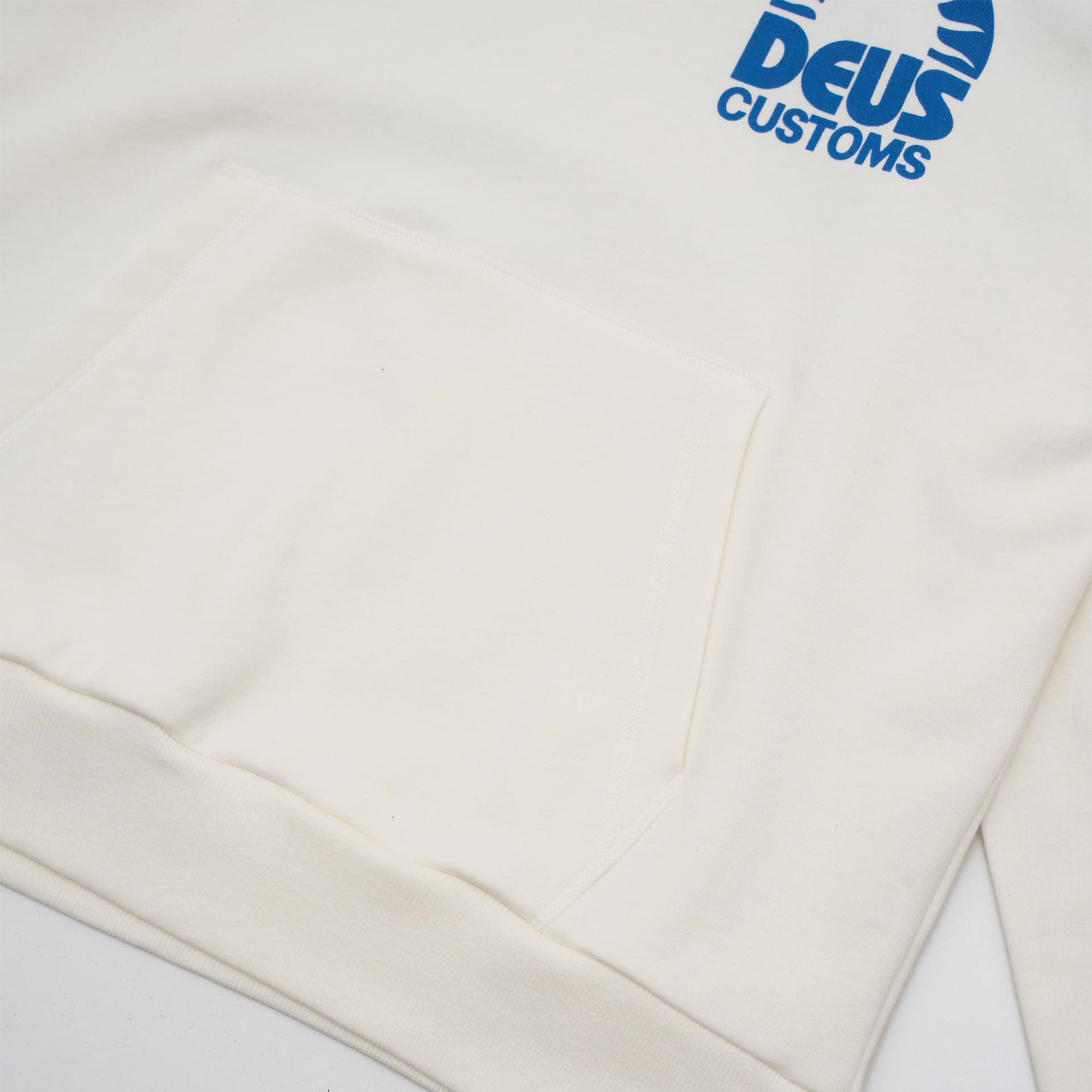 Deus Ex Machina - Melodies Hoodie - Vintage White
