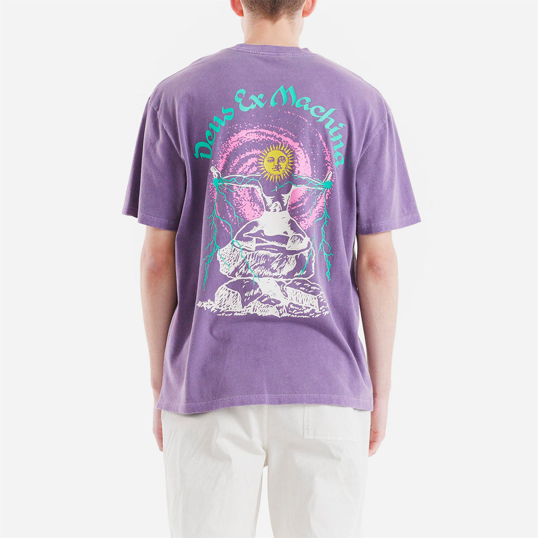 Deus Ex Machina - Open Head Tee - Navy Cosmos