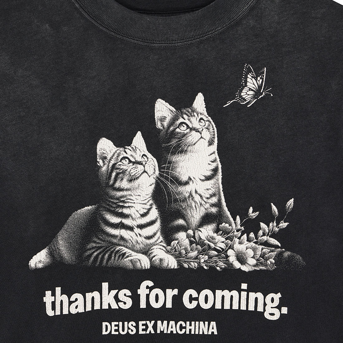 Deus Ex Machina - Ostinato Tee - Anthracite