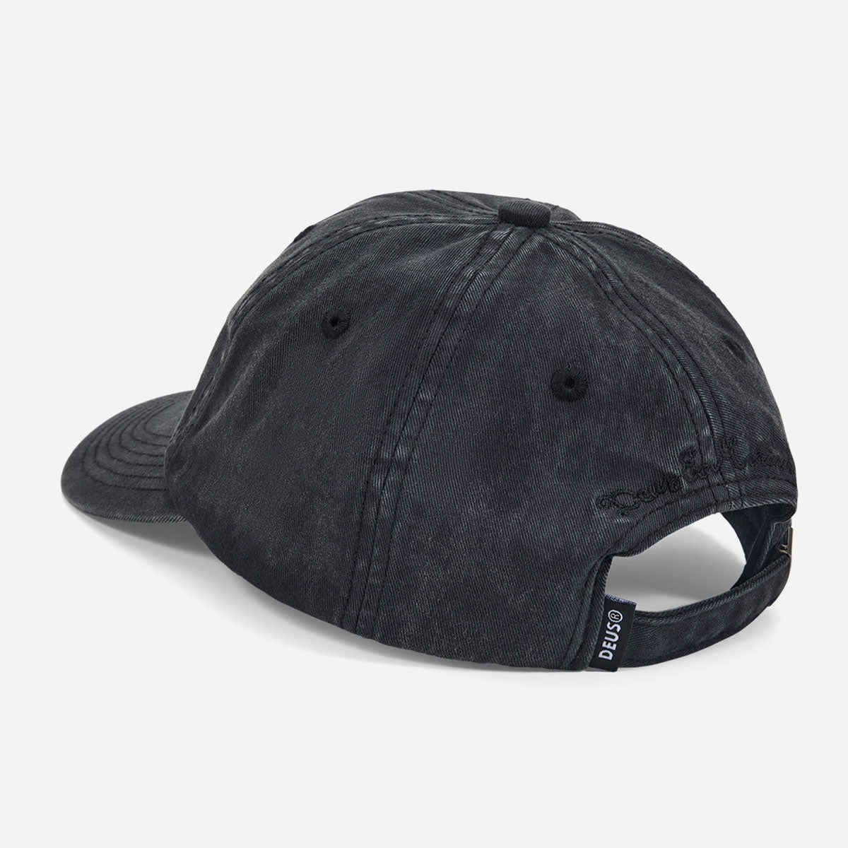 Deus Ex Machina - Shield Garment Dyed Dad Cap - Black